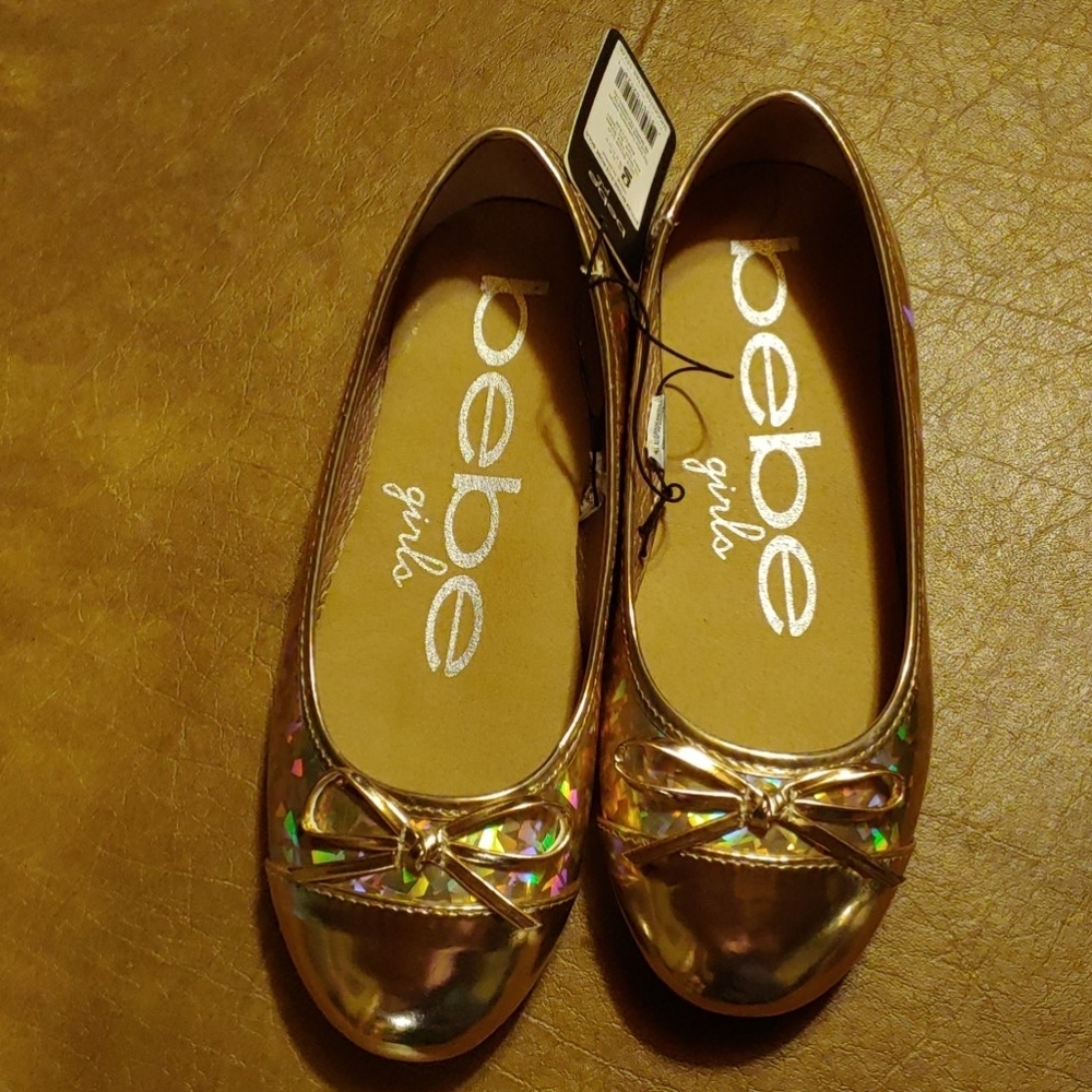 NWT Bebe girls shoes